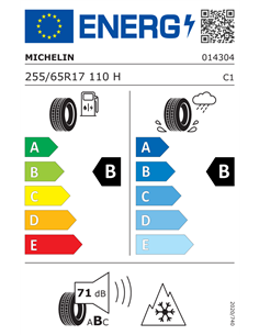 MICHELIN CROSSCLIMATE 2 255/65 R17 110H 2