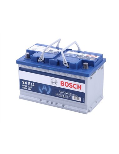 BOSCH S4E EFB START-STOP 12V 80Ah 800A - Borna Normala (dreapta +) BOSCH S4E EFB START-STOP 12V 80Ah 800A - Borna Normala (dreapta +)