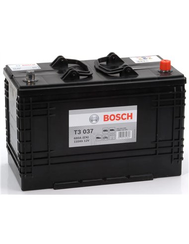 BOSCH T3 12V 110Ah 680A - Borna Normala (dreapta +)