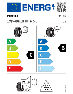 PIRELLI WINTER 210 SNOWCONTROL SERIE 3 (*) 175/65 R15 88H XL 2