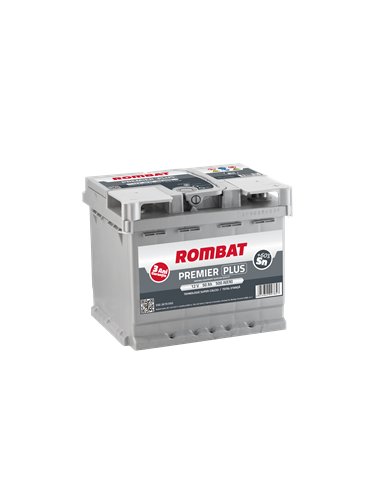 ROMBAT PREMIER PLUS 12V 50Ah 500A