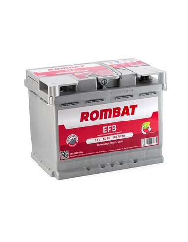 ROMBAT EFB 12V 60Ah 640A ROMBAT EFB 12V 60Ah 640A