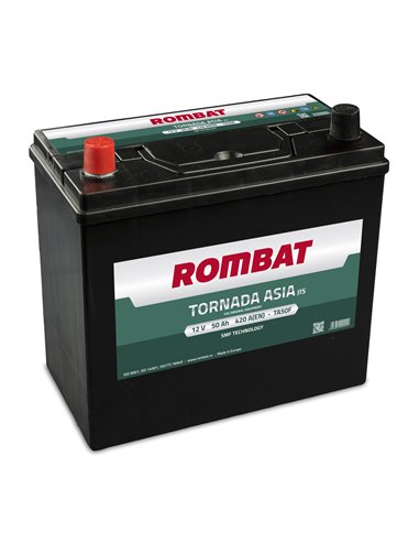 ROMBAT TORNADA ASIA 12V 60Ah 500A ROMBAT TORNADA ASIA 12V 60Ah 500A
