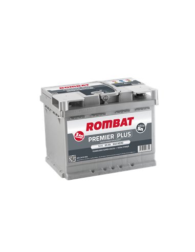 ROMBAT PREMIER PLUS 12V 65Ah 640A
