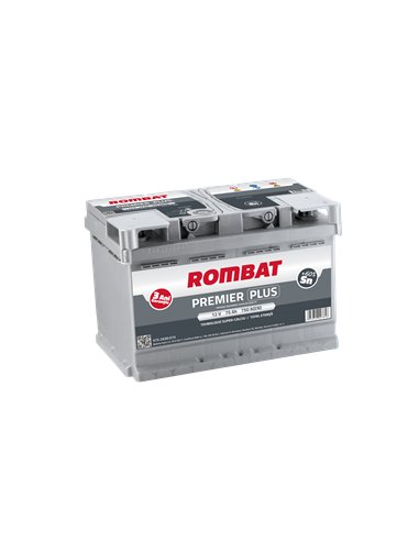 ROMBAT PREMIER PLUS 12V 75Ah 750A ROMBAT PREMIER PLUS 12V 75Ah 750A