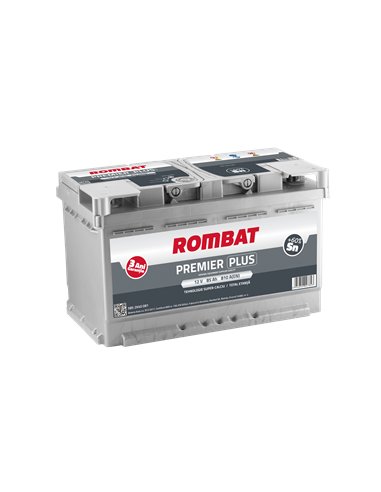 ROMBAT PREMIER PLUS 12V 85Ah 810A