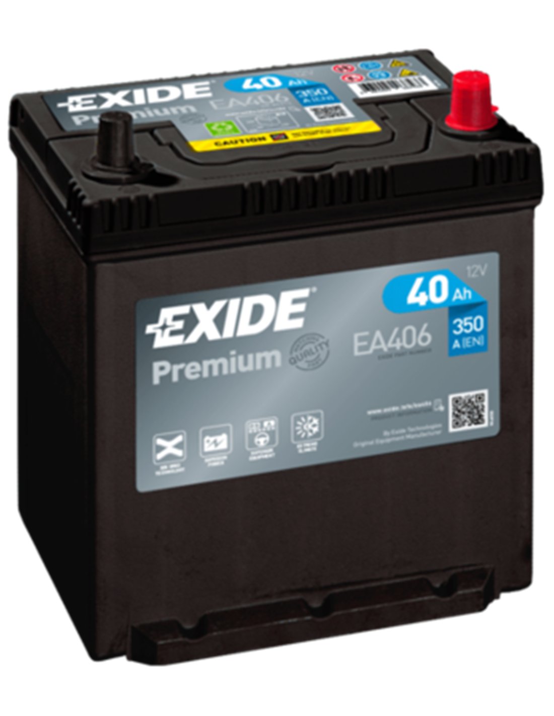 EXIDE Premium 12V 40Ah 350A