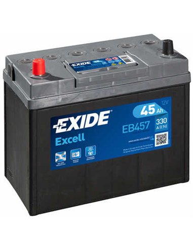 EXIDE EXCELL 12V 45Ah 330A EXIDE EXCELL 12V 45Ah 330A