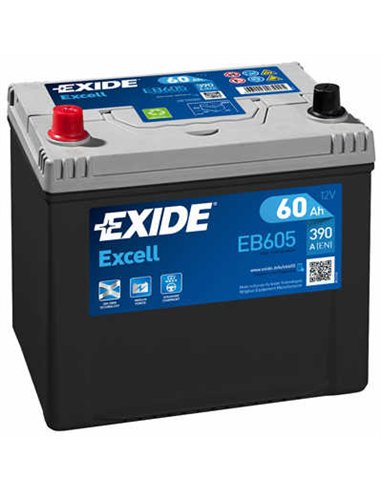EXIDE EXCELL 12V 60Ah 390A