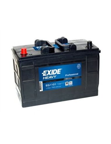 EXIDE PROFESSIONAL 12V 110Ah 750A EXIDE PROFESSIONAL 12V 110Ah 750A