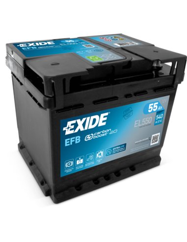 EXIDE START-STOP EFB 12V 55Ah 540A EXIDE START-STOP EFB 12V 55Ah 540A