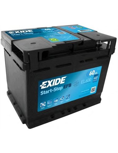 EXIDE EFB START-STOP 12V 60Ah 640A
