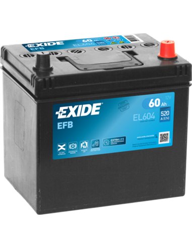 EXIDE START-STOP EFB 12V 60Ah 520A