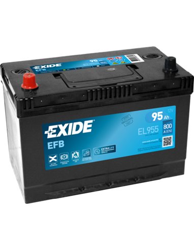 EXIDE START-STOP EFB 12V 95Ah 800A EXIDE START-STOP EFB 12V 95Ah 800A