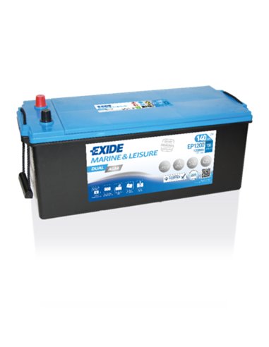 EXIDE EXIDE DUAL AGM 12V 140Ah 700A - Borna Tip camion