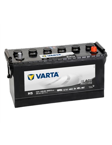VARTA Promotive Black 12V 100Ah 600A - Borna Normala (dreapta +) VARTA Promotive Black 12V 100Ah 600A - Borna Normala (dreapta +)