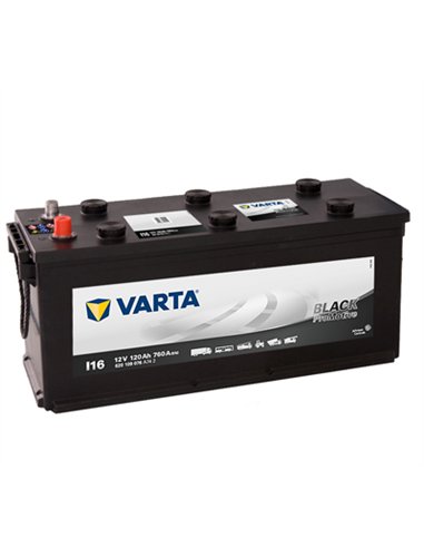 VARTA Promotive Black 12V 120Ah 760A - Borna Tip camion VARTA Promotive Black 12V 120Ah 760A - Borna Tip camion