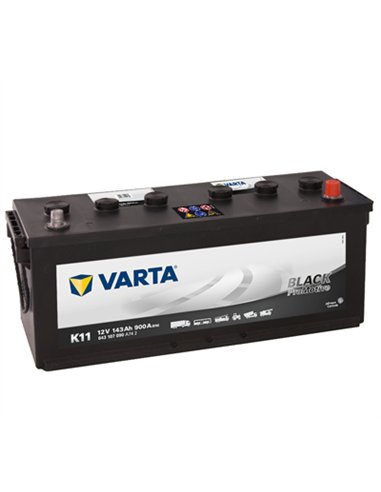 VARTA Promotive Black 12V 143Ah 900A - Borna Normala (dreapta +) VARTA Promotive Black 12V 143Ah 900A - Borna Normala (dreapta +)
