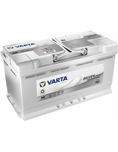 VARTA Silver Dynamic A5 AGM START-STOP 12V 95Ah 850A