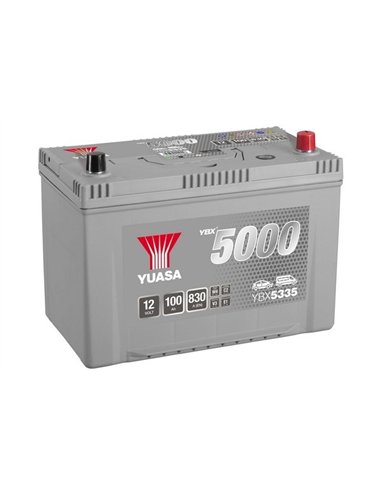 YUASA 5000 SILVER ASIA 12V 100Ah 830A