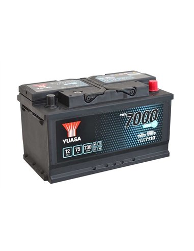 YUASA 7000 EFB 12V 75Ah 730A