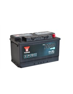 YUASA 7000 EFB 12V 85Ah 760A - Borna Normala (dreapta +)