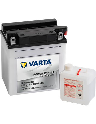 VARTA POWERSPORTS Freshpack 12V 11Ah 150A VARTA POWERSPORTS Freshpack 12V 11Ah 150A