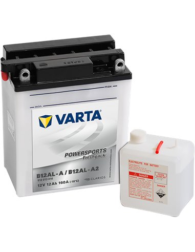 VARTA POWERSPORTS Freshpack 12V 12Ah 160A VARTA POWERSPORTS Freshpack 12V 12Ah 160A