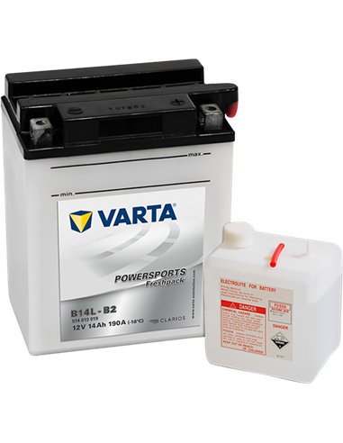 VARTA POWERSPORTS Freshpack 12V 14Ah 190A VARTA POWERSPORTS Freshpack 12V 14Ah 190A