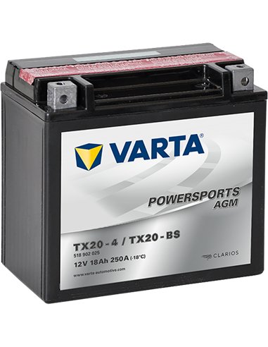 VARTA POWERSPORTS AGM 12V 18Ah 250A