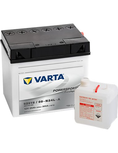 VARTA POWERSPORTS Freshpack 12V 25Ah 300A VARTA POWERSPORTS Freshpack 12V 25Ah 300A