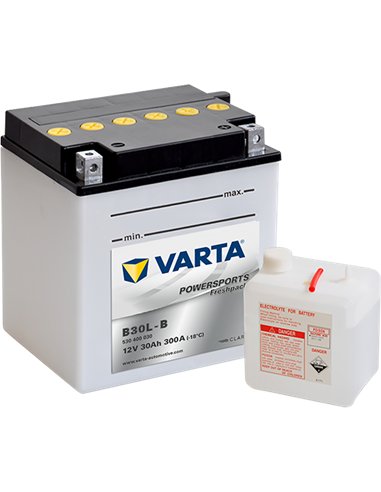 VARTA POWERSPORTS Freshpack 12V 30Ah 300A VARTA POWERSPORTS Freshpack 12V 30Ah 300A